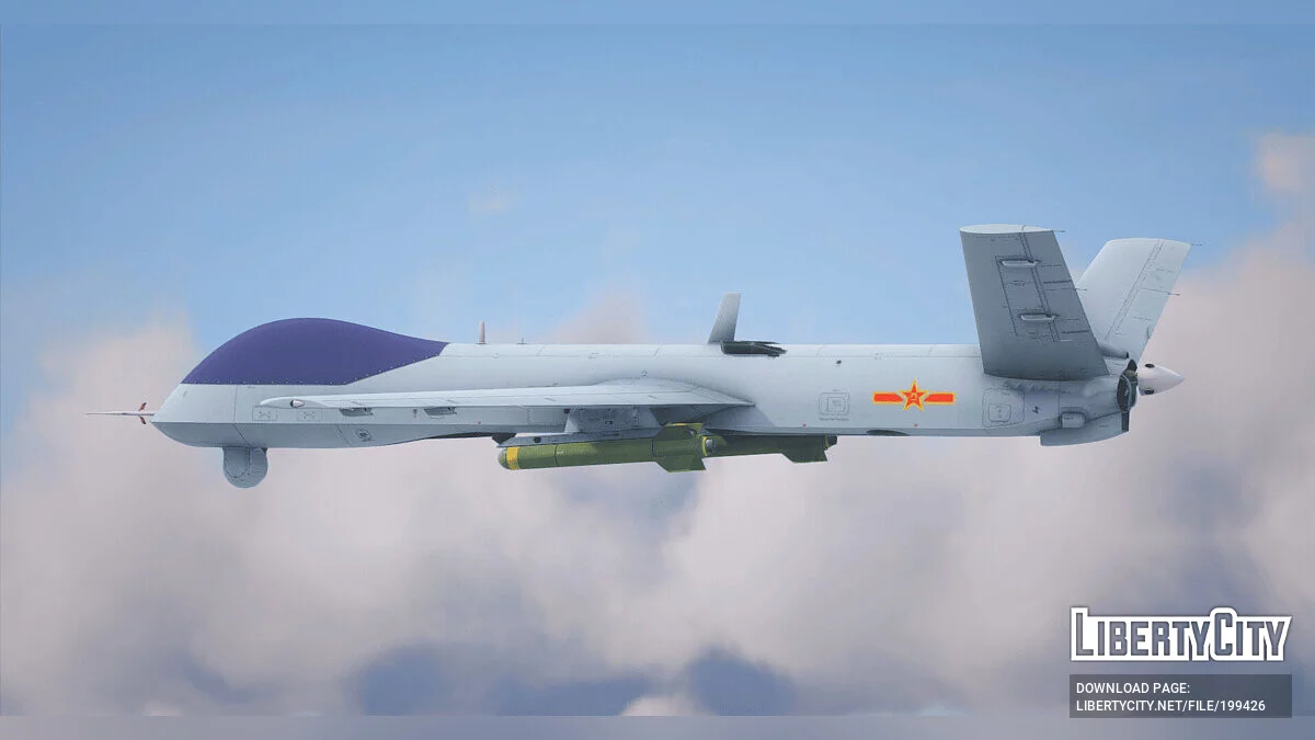 Wing Loong 1 Drone PLA [Add-On / FiveM] 1.0 / GTA 5