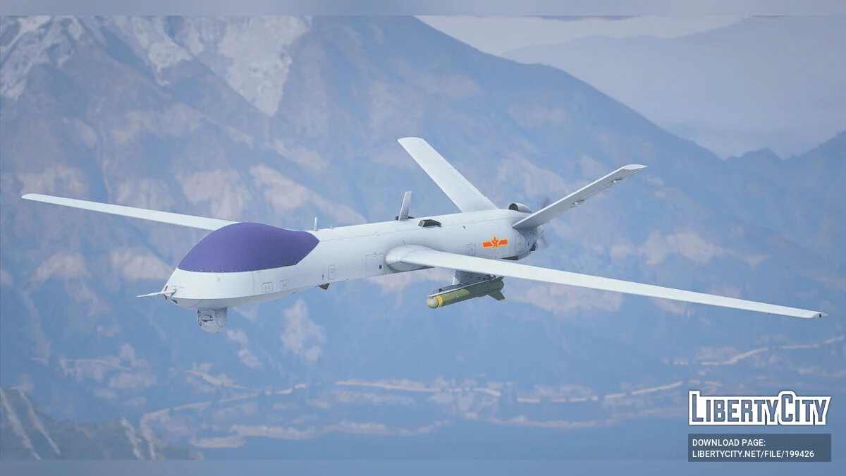 Wing Loong 1 Drone PLA [Add-On / FiveM] 1.0 / GTA 5