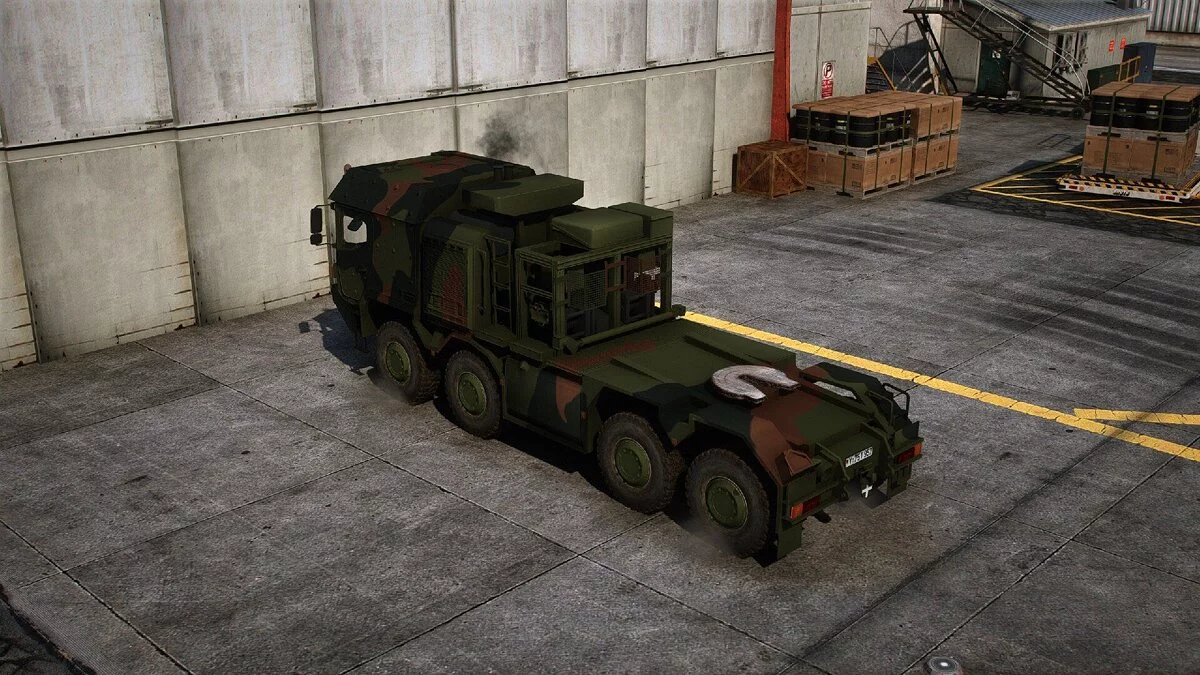 MAN HX81 SLT Mammut with trailer / GTA 5