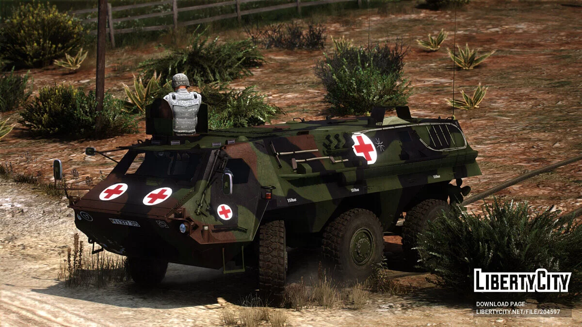 TPZ Fuchs 1A3 Amphibious APC / GTA 5