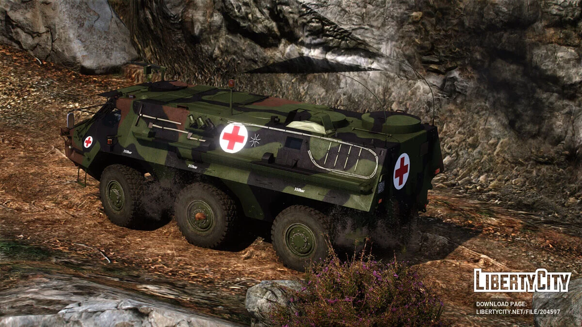TPZ Fuchs 1A3 Amphibious APC / GTA 5