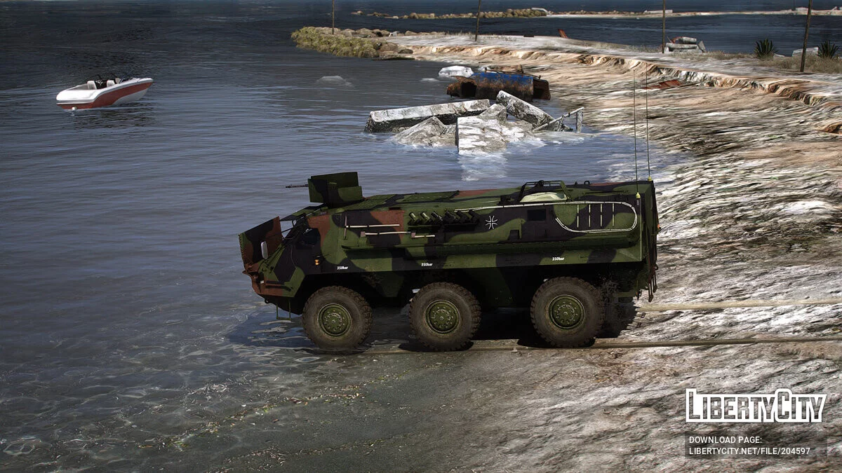 TPZ Fuchs 1A3 Amphibious APC / GTA 5