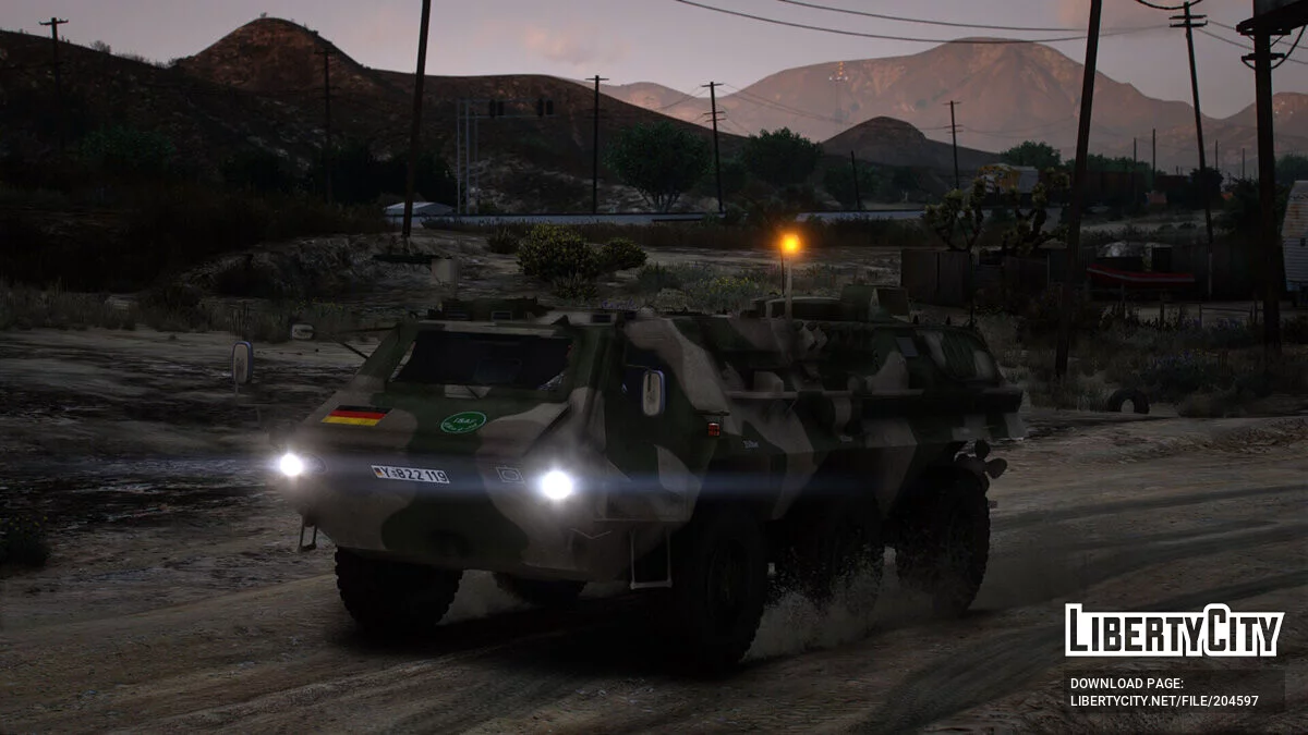 TPZ Fuchs 1A3 Amphibious APC / GTA 5