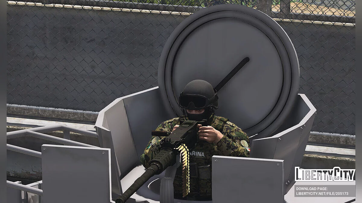 2018 F150 SEMAR Marina / Minigun / MexicoMod [Replace/FiveM] / GTA 5