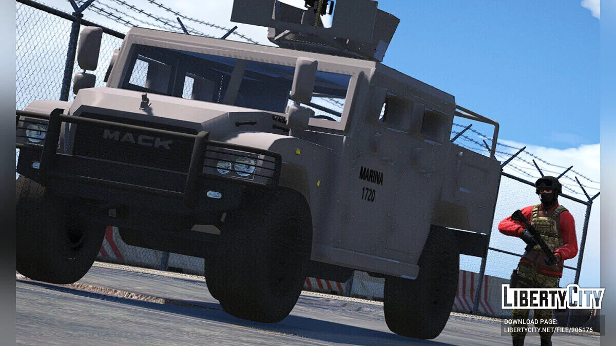 Машины в рдр 2. Mack Defense.
