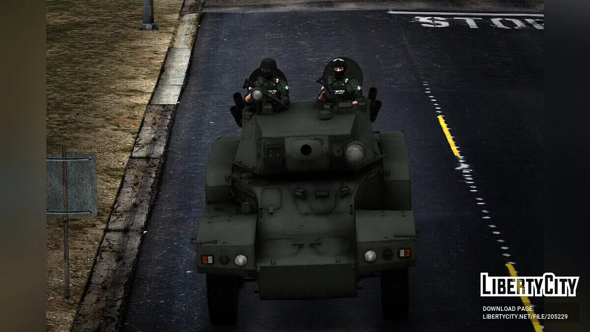 Panhard ERC 90 F4 Lynx - Mexico [Add-On / FiveM] / GTA 5