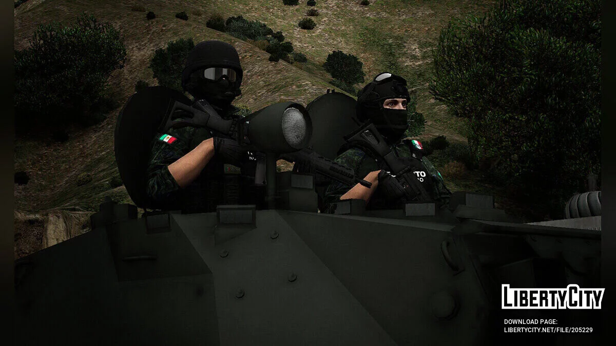 Panhard ERC 90 F4 Lynx - Mexico [Add-On / FiveM] / GTA 5