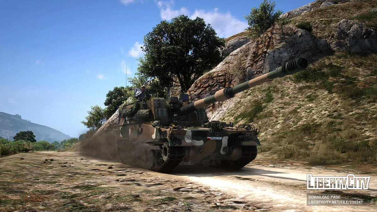 K9 Thunder Artillery Poland / GTA 5