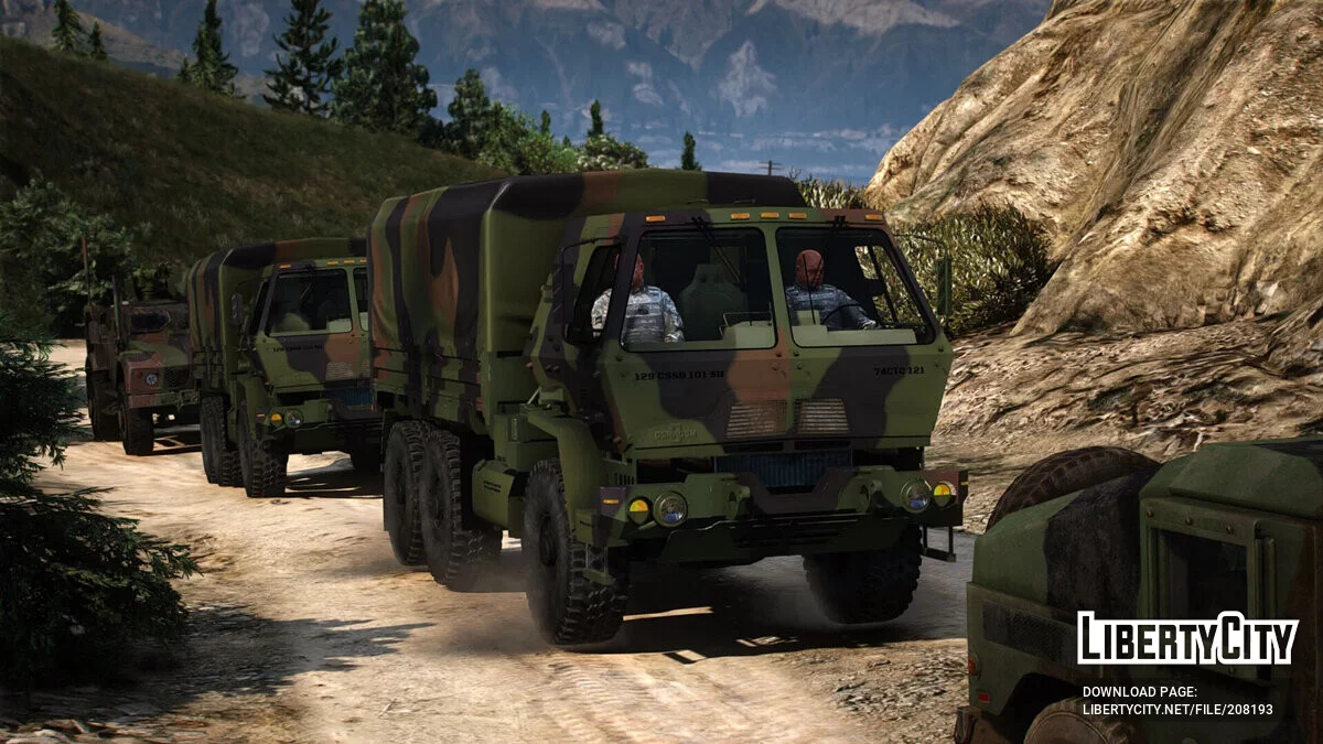 Oshkosh M1083 FMTV / GTA 5