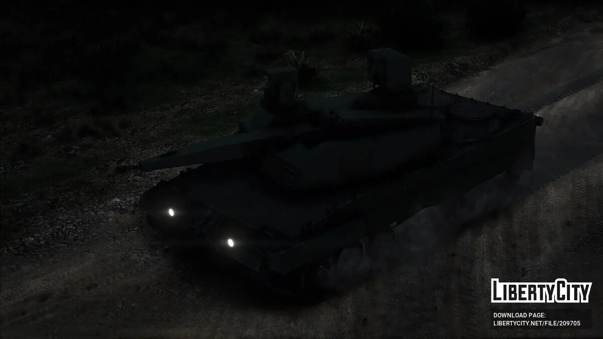 Leopard 2 Skyranger [Add-On] 1.0 / GTA 5
