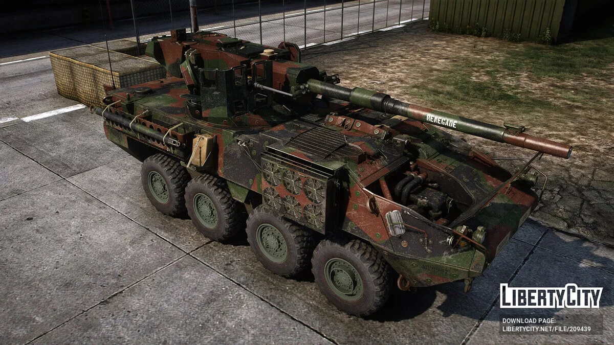 M1128 Stryker Mobile Gun System / GTA 5