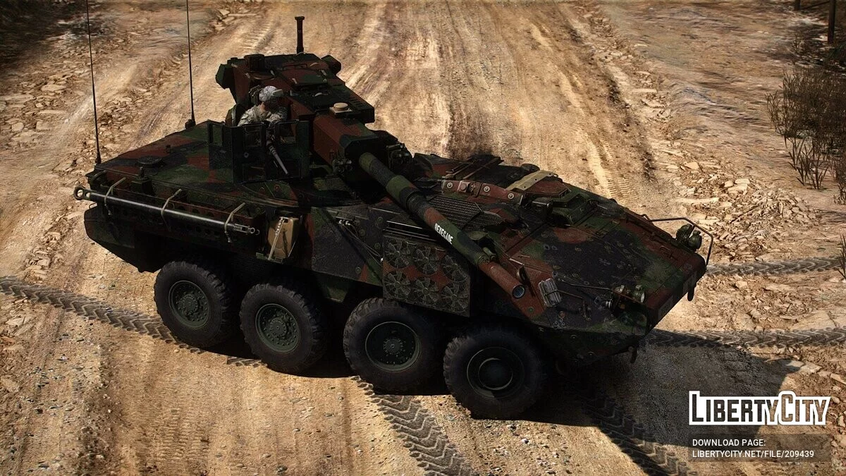 M1128 Stryker Mobile Gun System / GTA 5