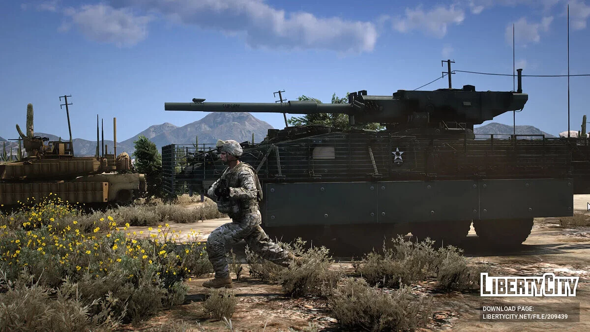 M1128 Stryker Mobile Gun System / GTA 5