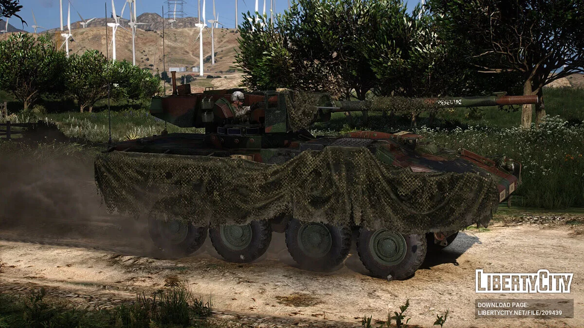 M1128 Stryker Mobile Gun System / GTA 5