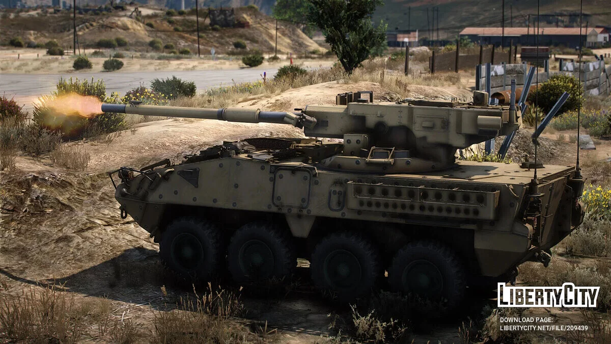 M1128 Stryker Mobile Gun System / GTA 5