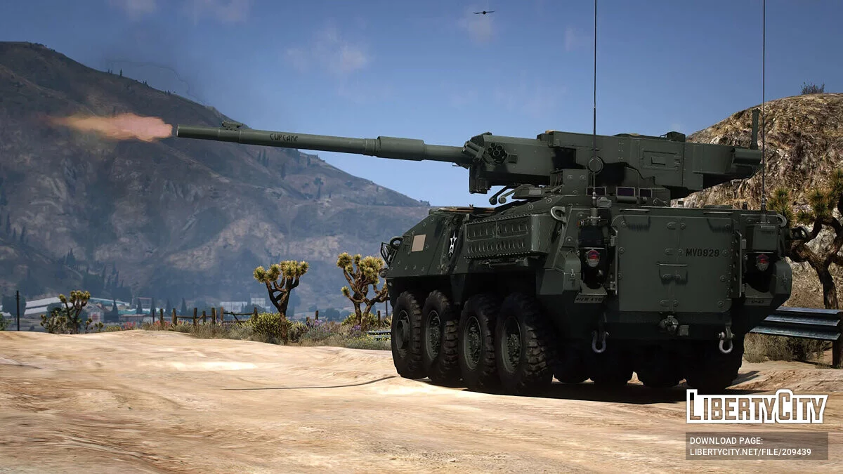 M1128 Stryker Mobile Gun System / GTA 5