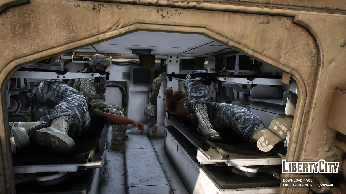 M1133 Stryker Medical Evacuation Vehicle / GTA 5