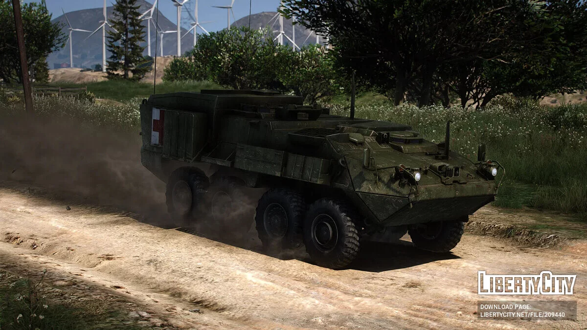 M1133 Stryker Medical Evacuation Vehicle / GTA 5