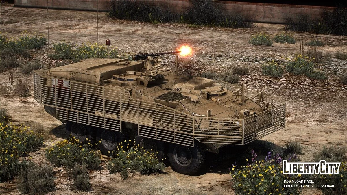 M1133 Stryker Medical Evacuation Vehicle / GTA 5