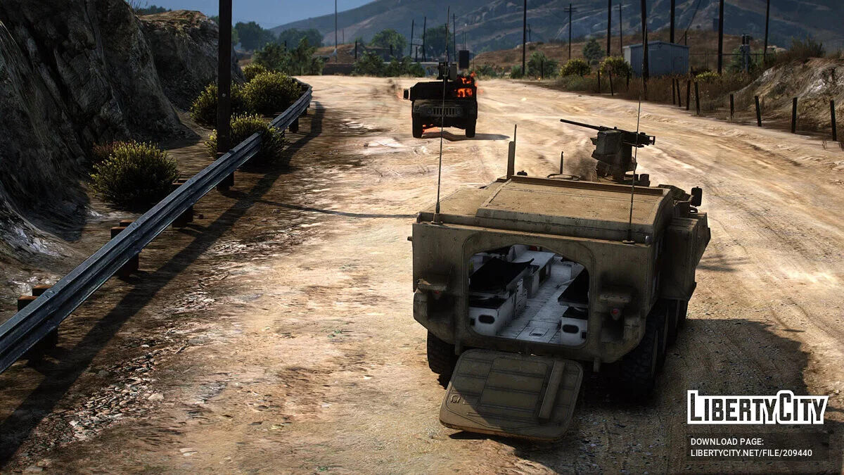 M1133 Stryker Medical Evacuation Vehicle / GTA 5