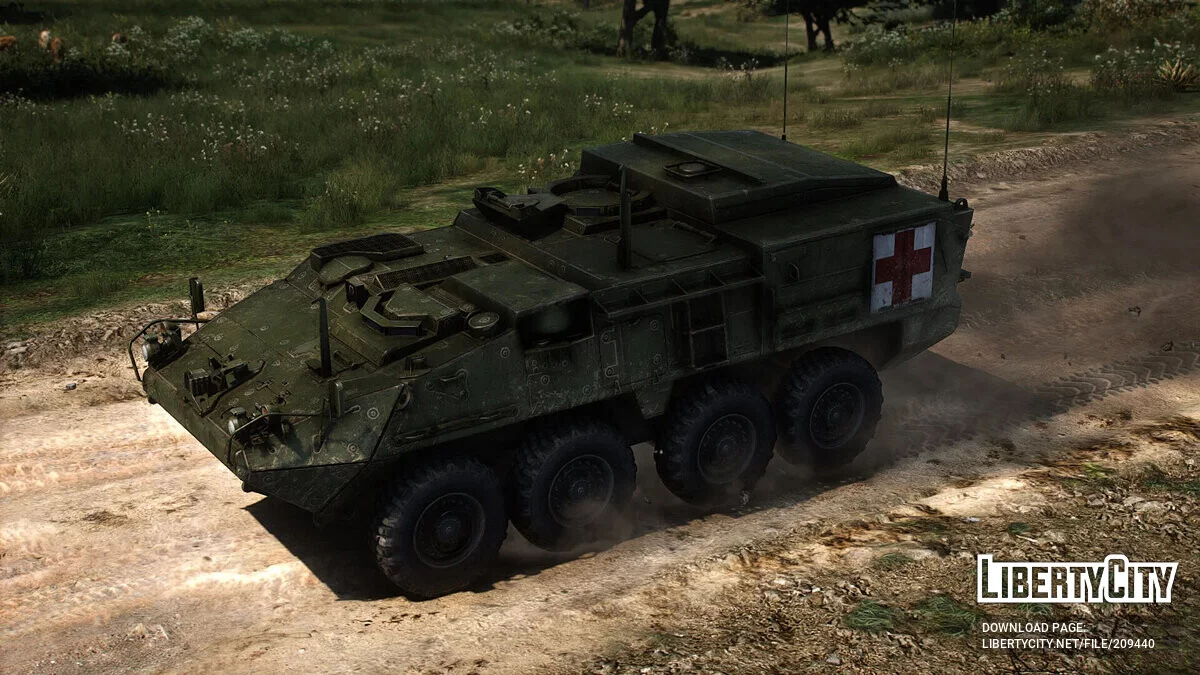 M1133 Stryker Medical Evacuation Vehicle / GTA 5
