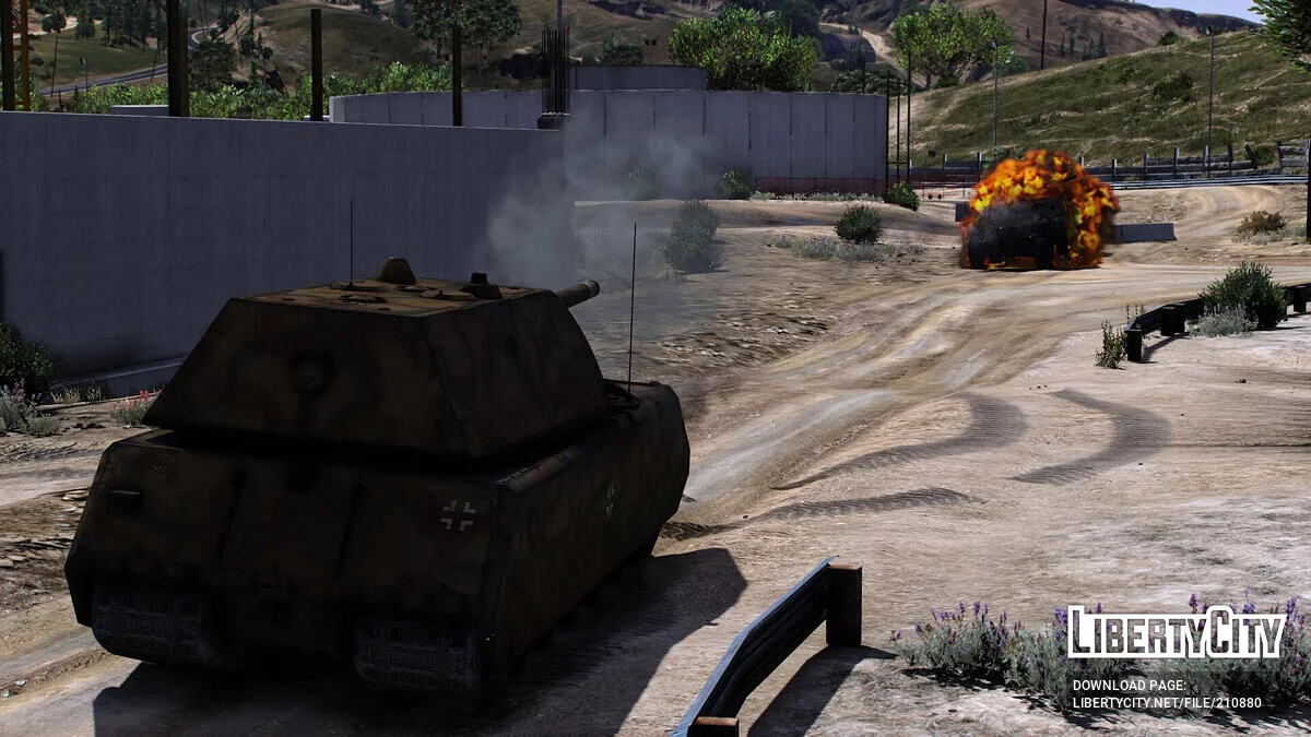 Pz.Kpfw. VIII Maus 1.0 / GTA 5