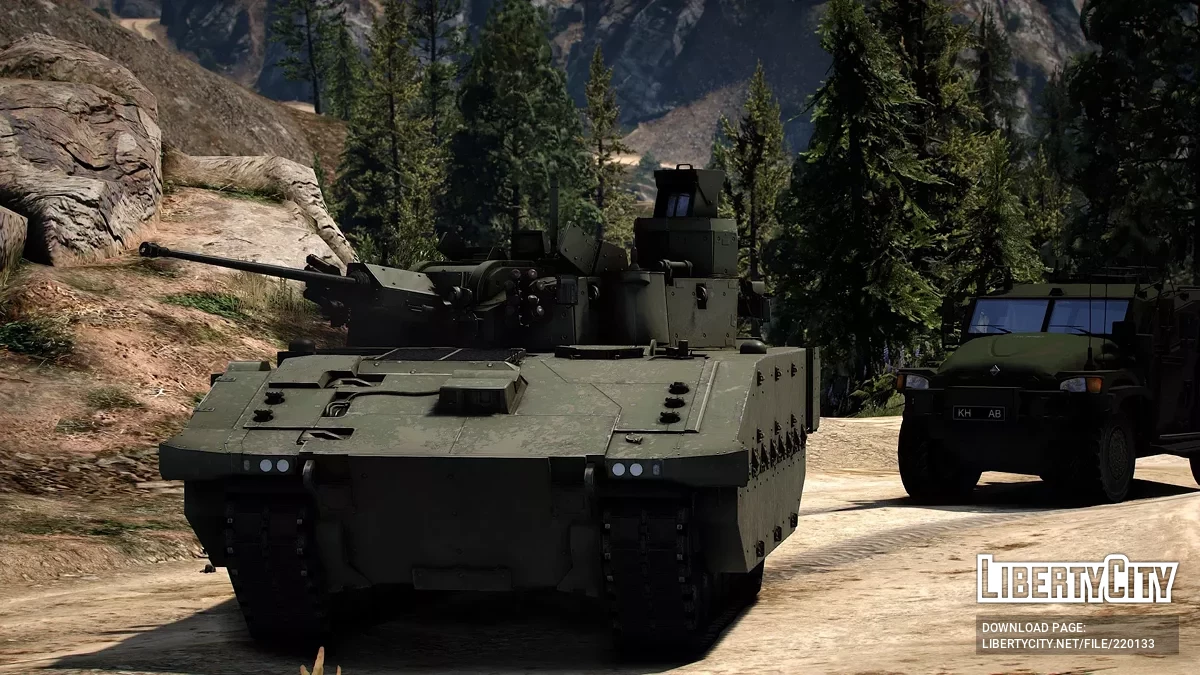 Ajax IFV British Armed Forces [Add-On] / GTA 5