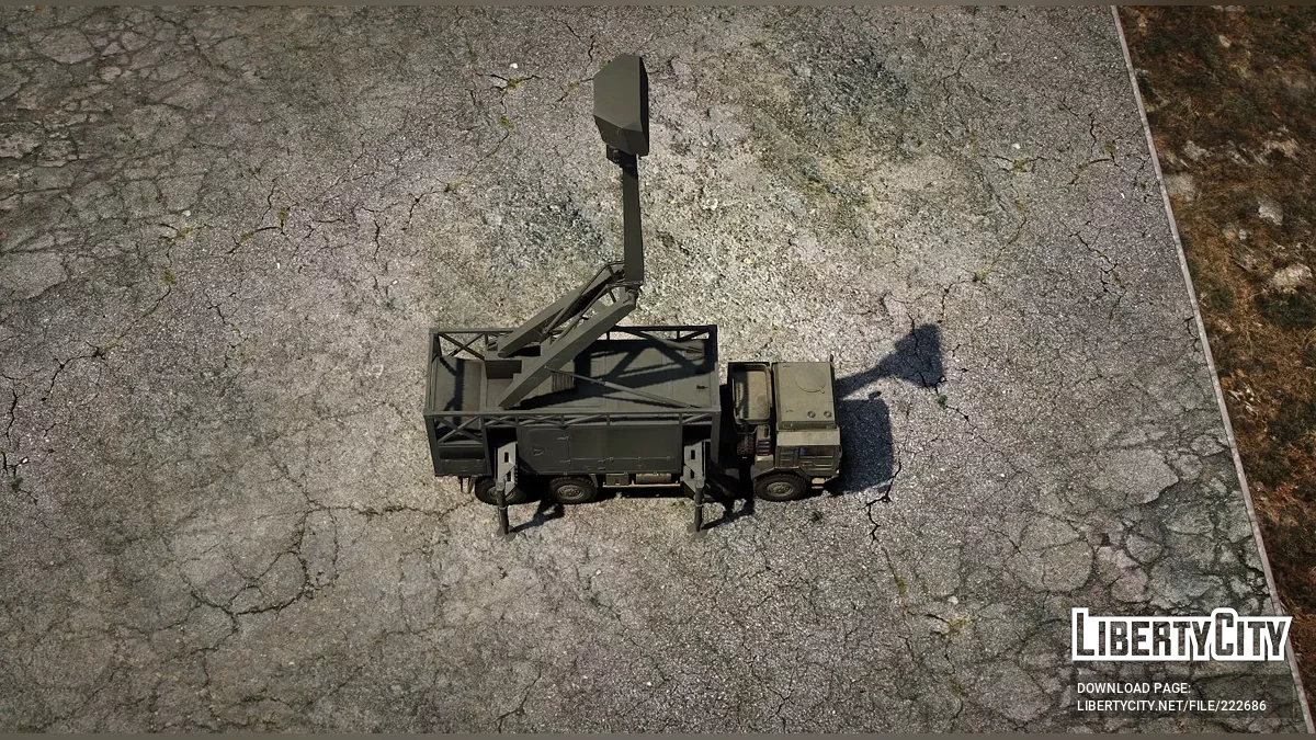 Sky Sabre Radar Truck British Army [Add-On | Animated] / GTA 5