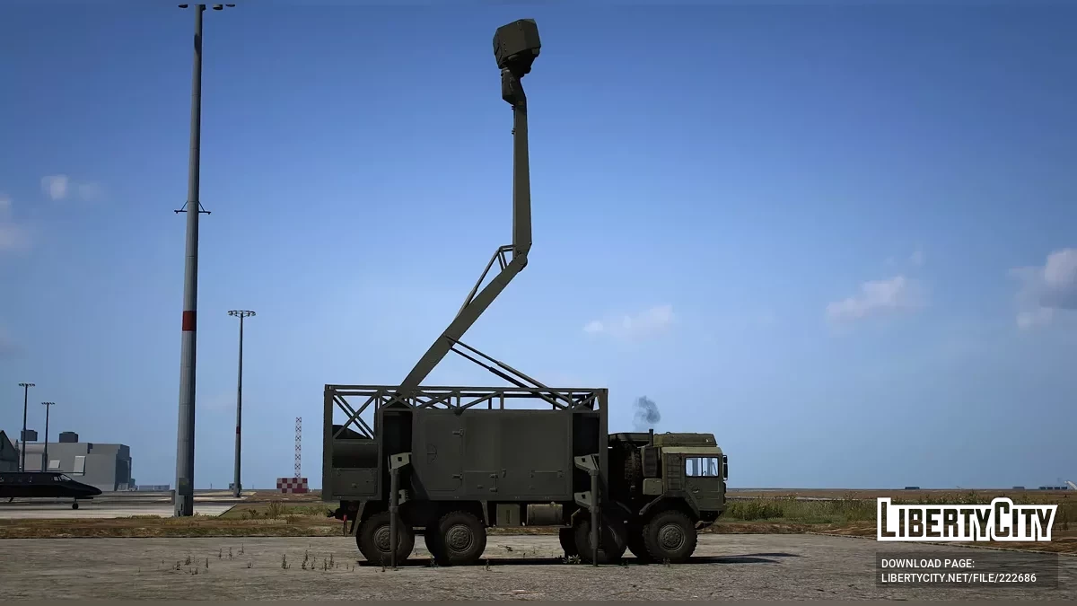 Sky Sabre Radar Truck British Army [Add-On | Animated] / GTA 5