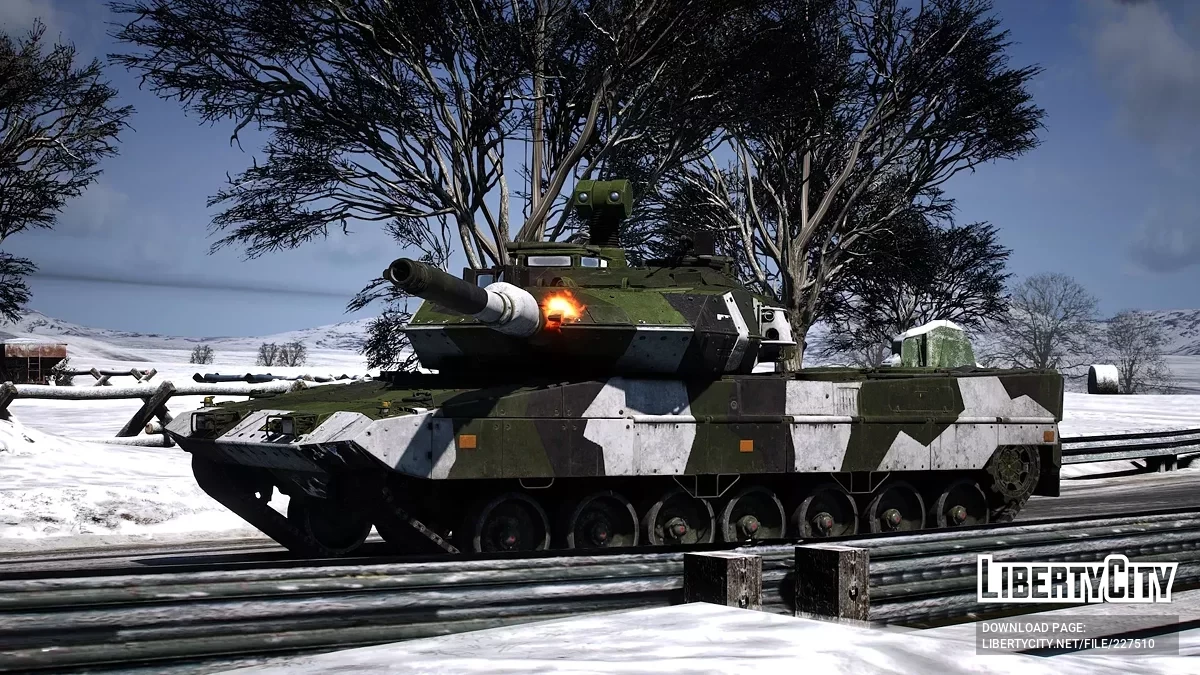 Stridsvagn 122 Swedish Army [Add-On] / GTA 5