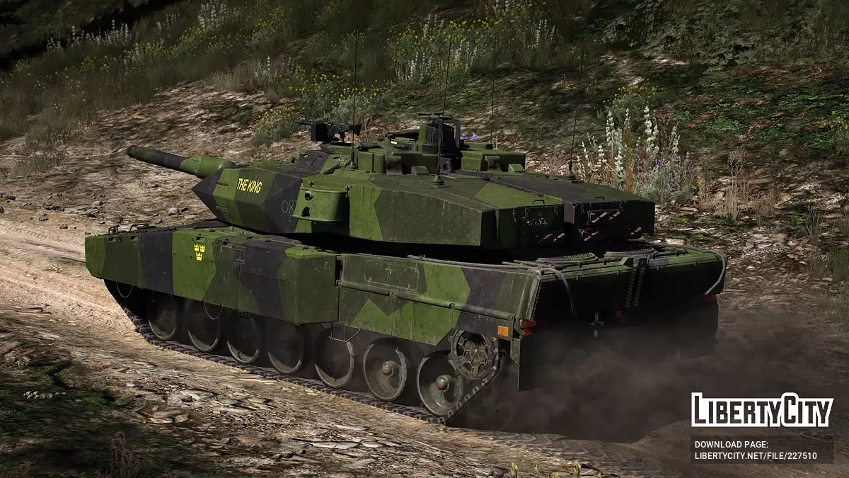 Stridsvagn 122 Swedish Army [Add-On] / GTA 5