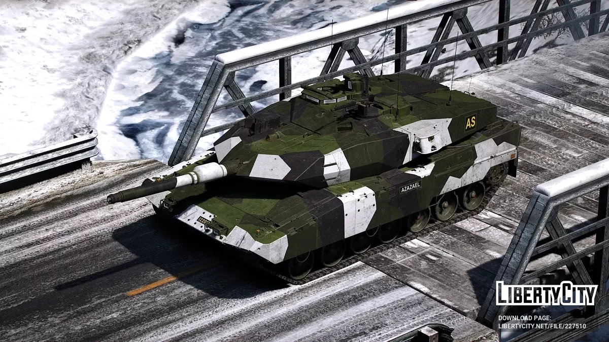 Stridsvagn 122 Swedish Army [Add-On] / GTA 5