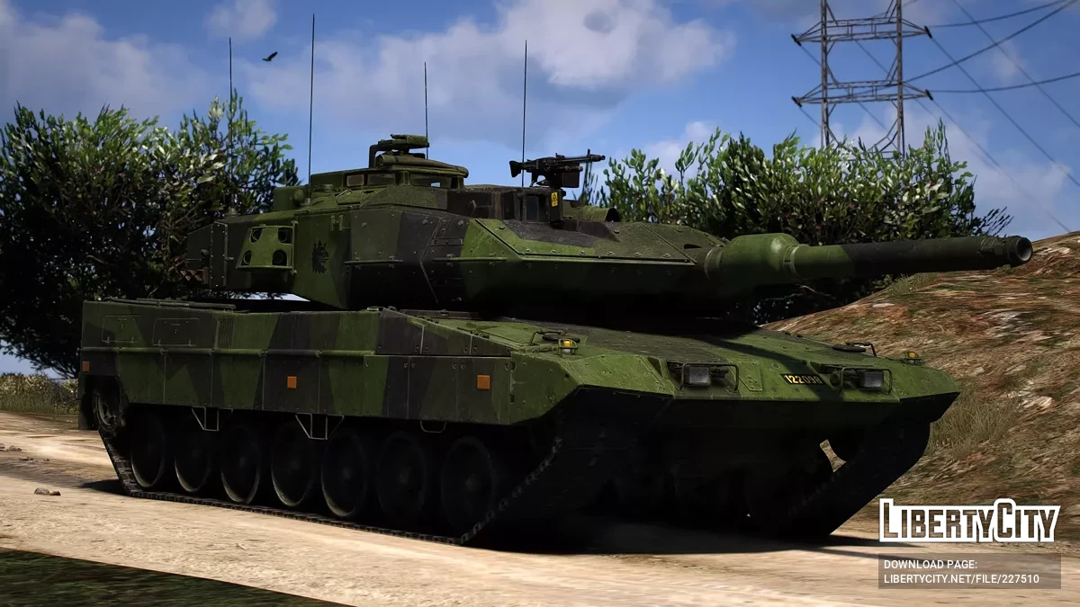 Stridsvagn 122 Swedish Army [Add-On] / GTA 5