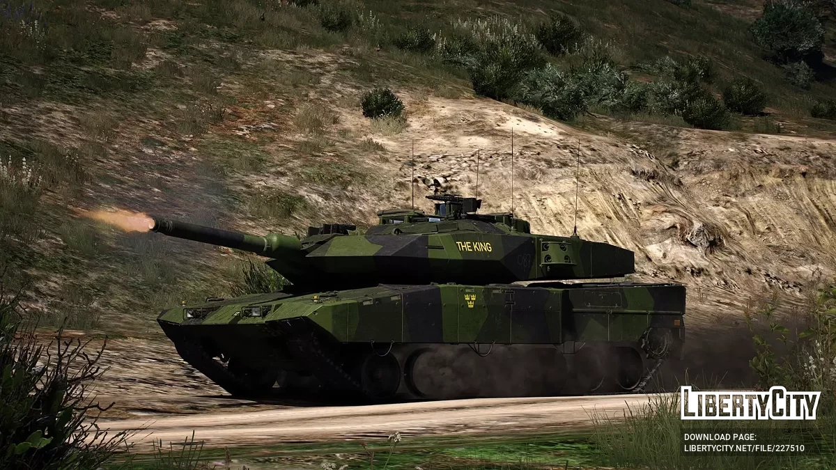 Stridsvagn 122 Swedish Army [Add-On] / GTA 5