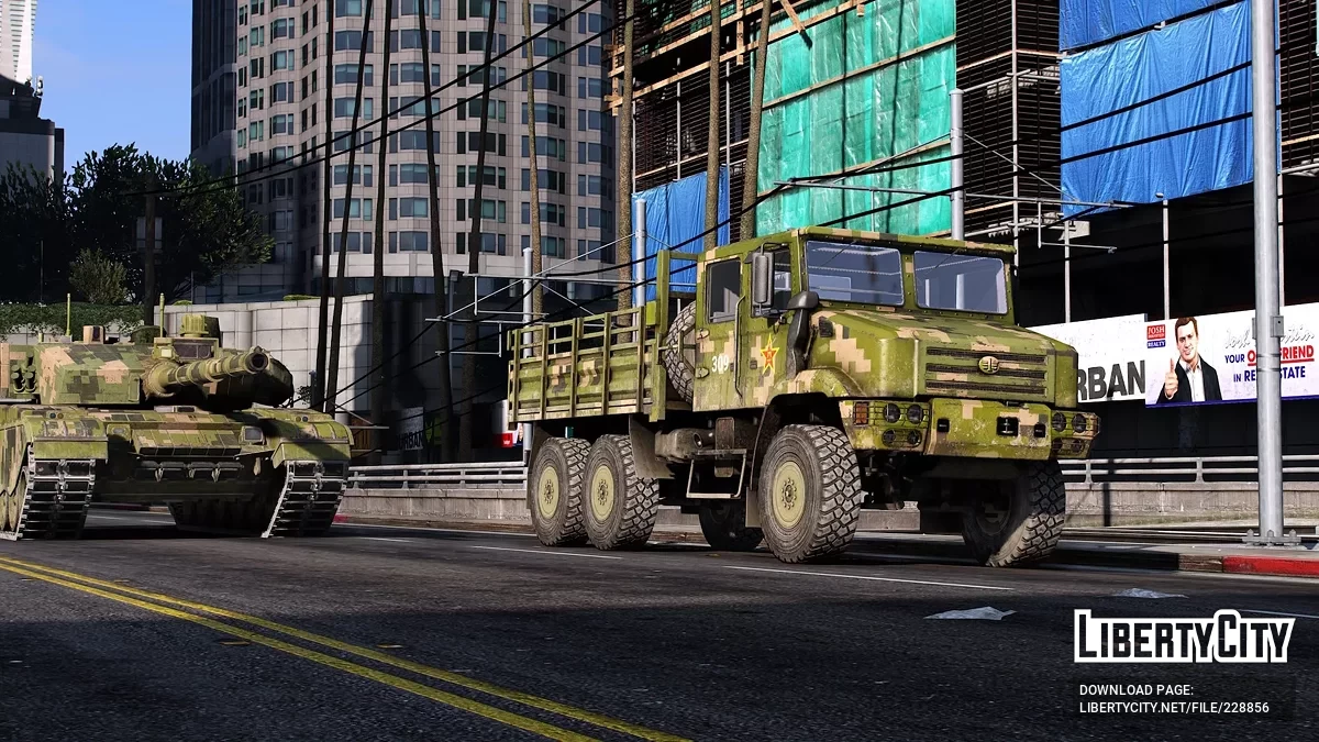FAW MV3 Truck China [Add-On | LODs] / GTA 5
