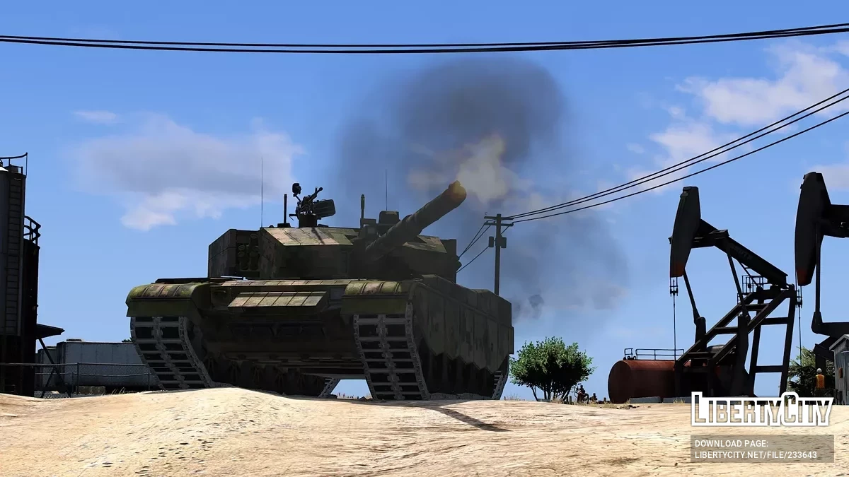 Type 99A China Main Battle Tank PLA [Add-On | LODs] / GTA 5