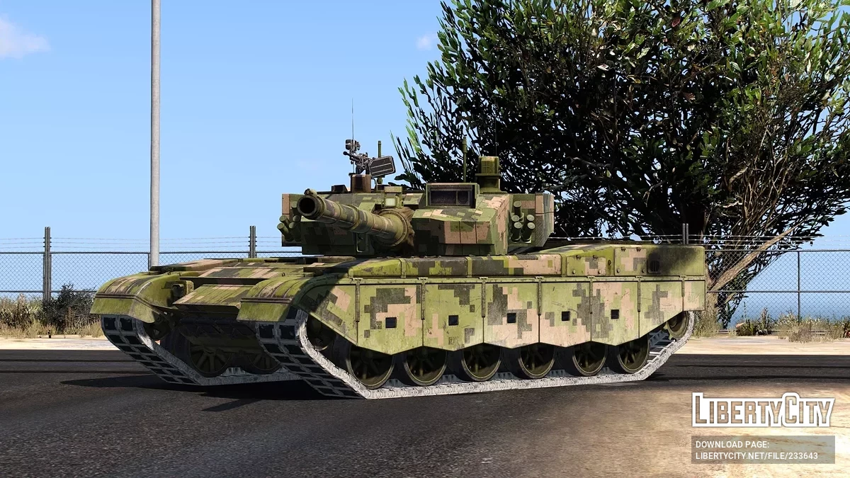 Type 99A China Main Battle Tank PLA [Add-On | LODs] / GTA 5