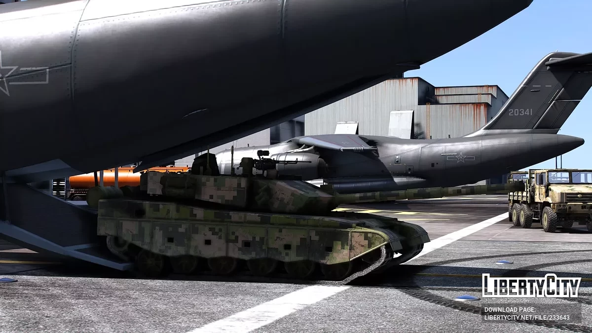 Type 99A China Main Battle Tank PLA [Add-On | LODs] / GTA 5