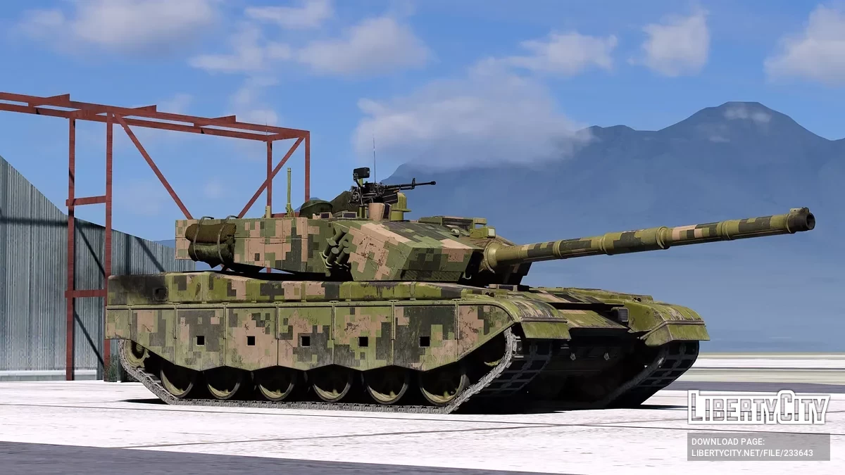 Type 99A China Main Battle Tank PLA [Add-On | LODs] / GTA 5