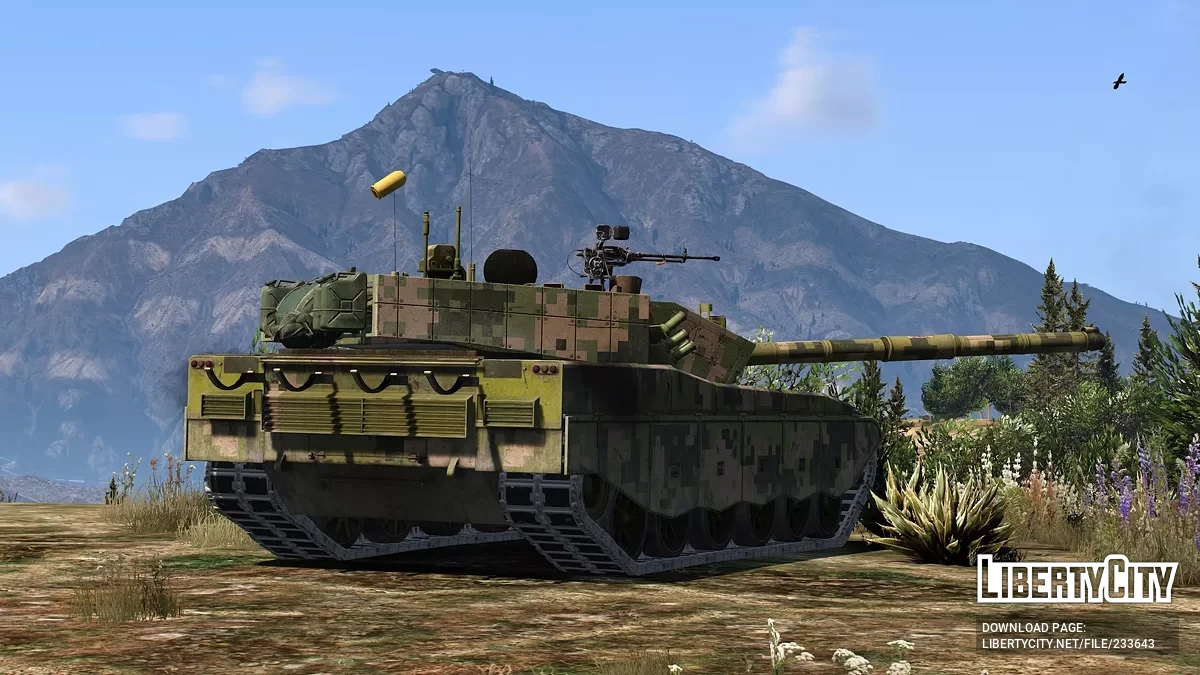 Type 99A China Main Battle Tank PLA [Add-On | LODs] / GTA 5