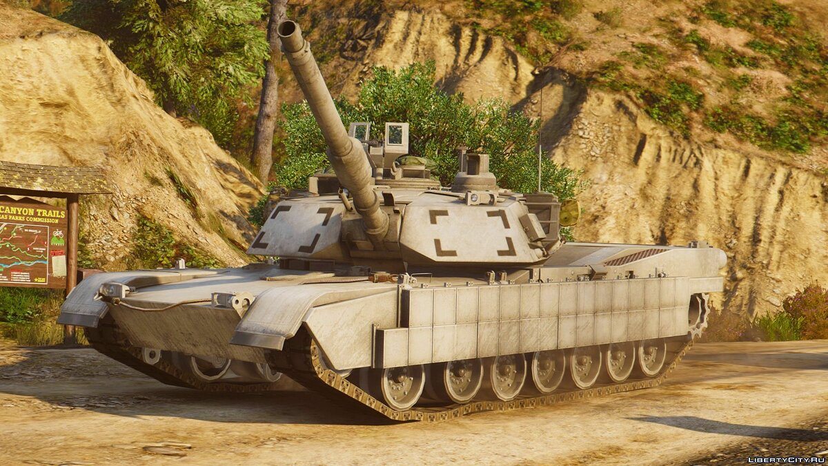 M1A2 Abrams 1.2 для GTA 5 - Картинка #2