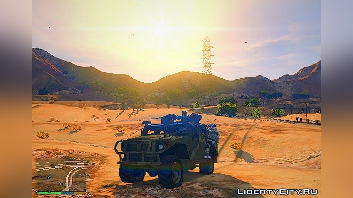 GAZ Tiger from Call of Duty 4: Modern Warefare для GTA 5 - Картинка #1