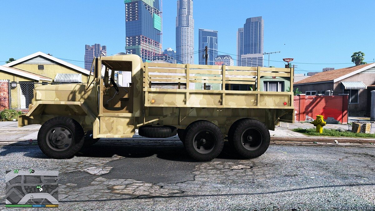 M35A2 6x6 2 1/2 Ton Truck [Replace] 1.0 для GTA 5 - Картинка #4