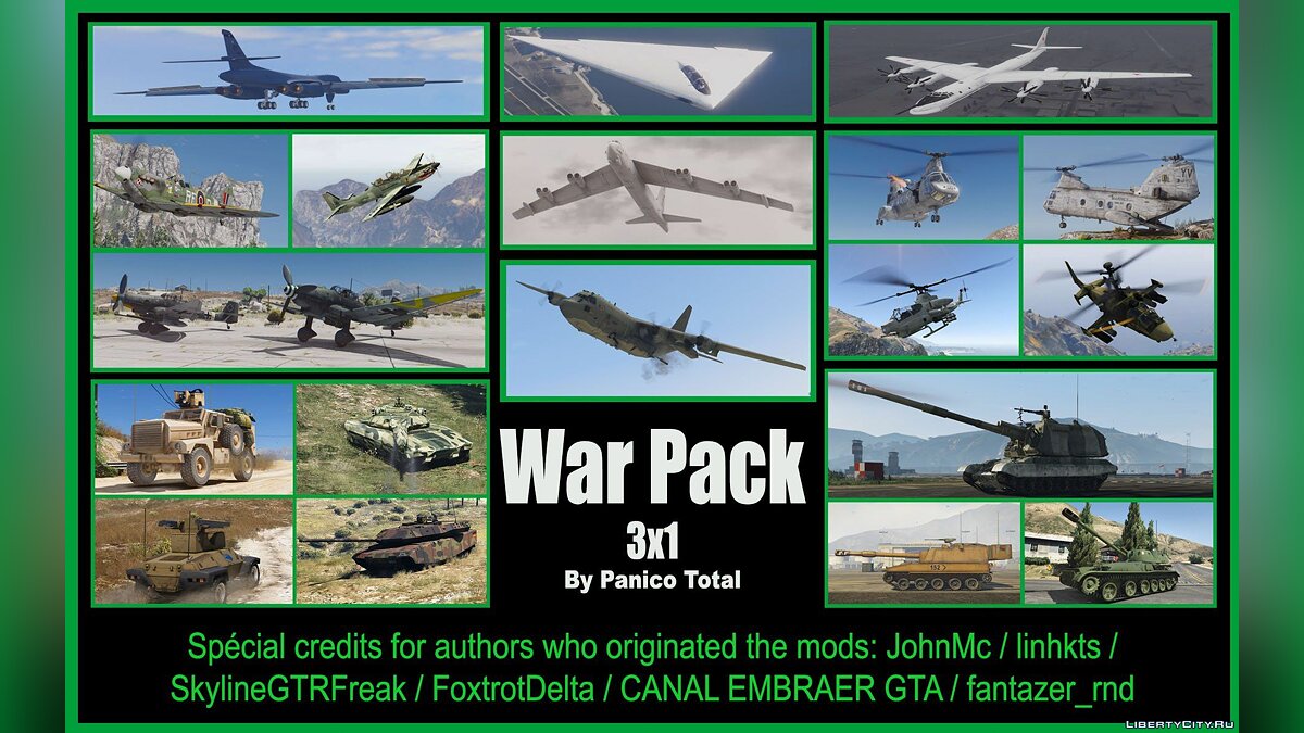 War Pack 3x1 (Add-On) 8.0 для GTA 5 - Картинка #3