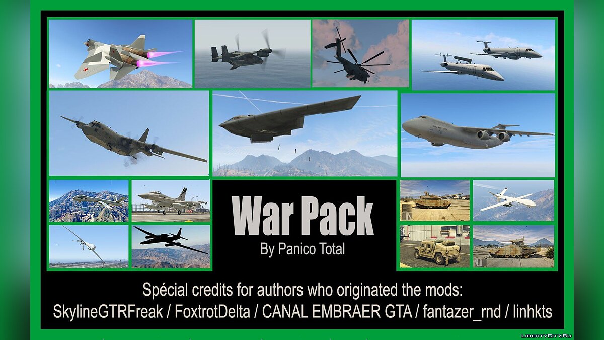 War Pack 3x1 (Add-On) 8.0 для GTA 5 - Картинка #8