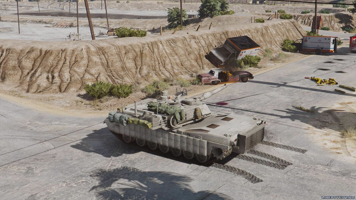 M1A2 Abrams 1.1 для GTA 5 - Картинка #5