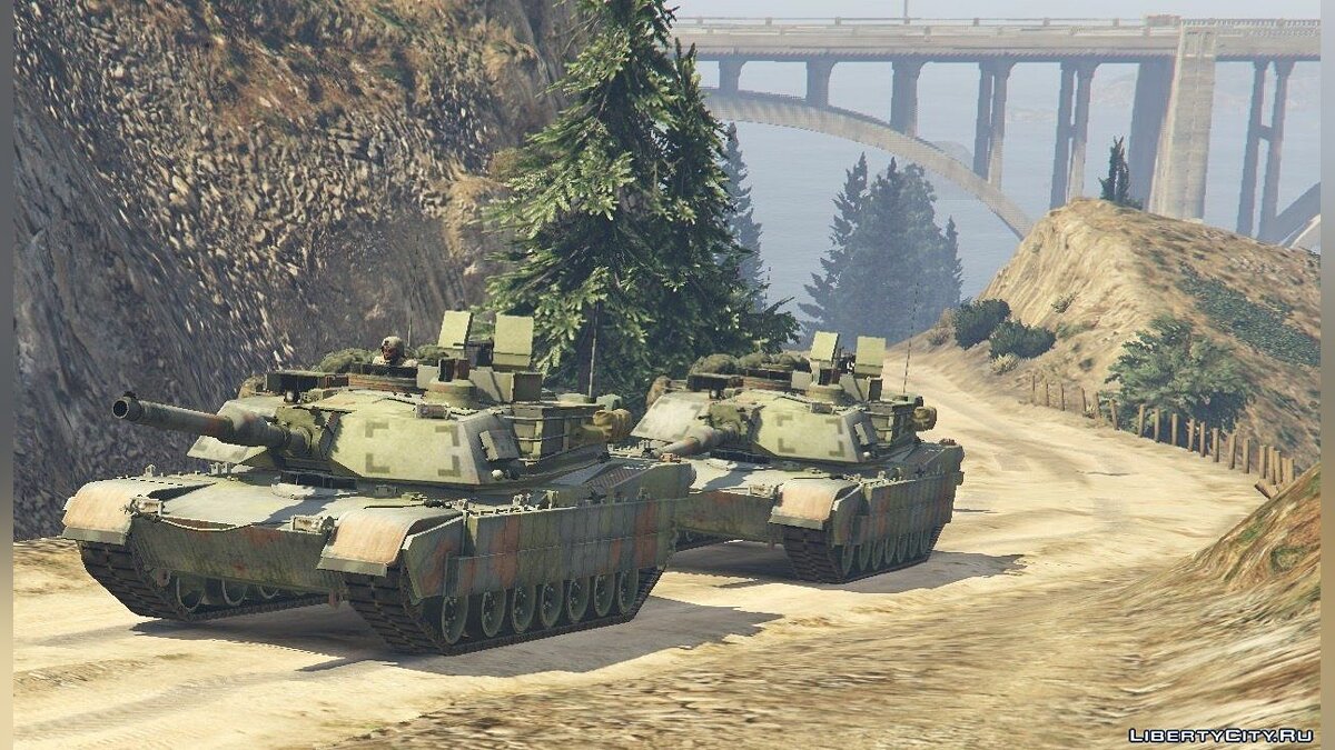 M1A2 Abrams 1.1 для GTA 5 - Картинка #8