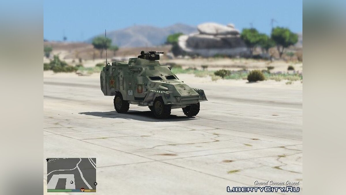 BTR-40 для GTA 5 - Картинка #1