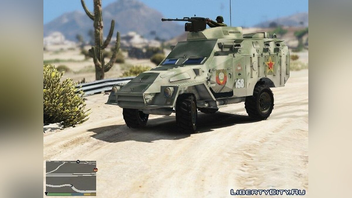 BTR-40 для GTA 5 - Картинка #3