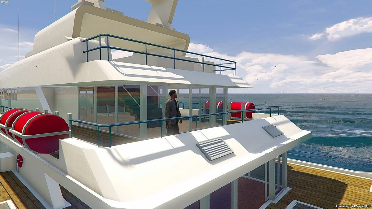 Drivable Yacht IV [Add-On] / GTA 5